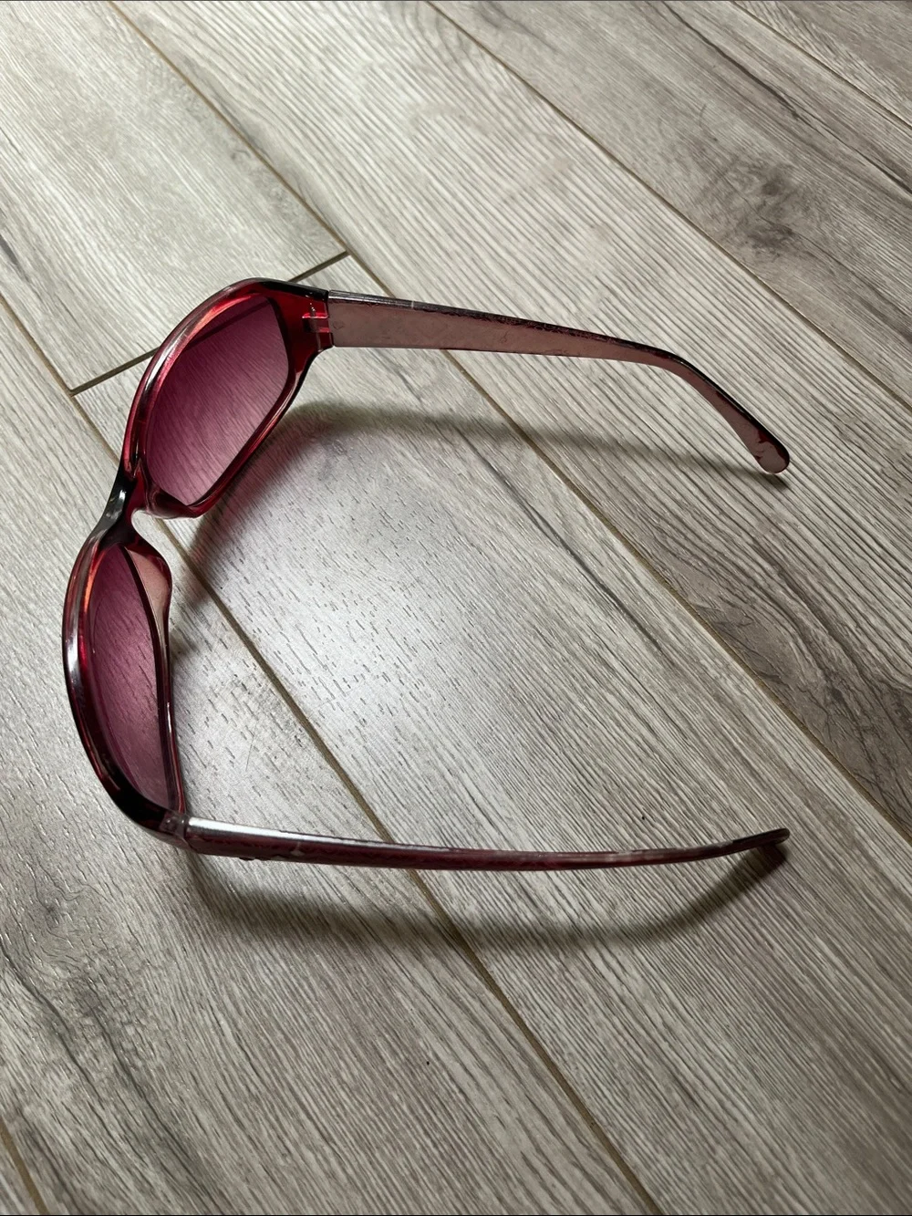 Chico's Red Women's Sunglasses with Tinted Lenses